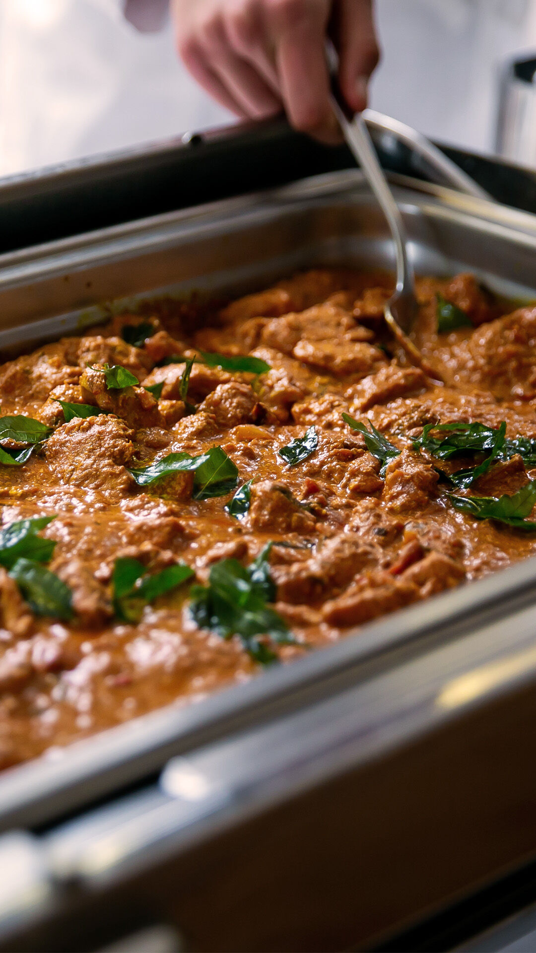 An heirloom recipe of paneer on a wedding platter